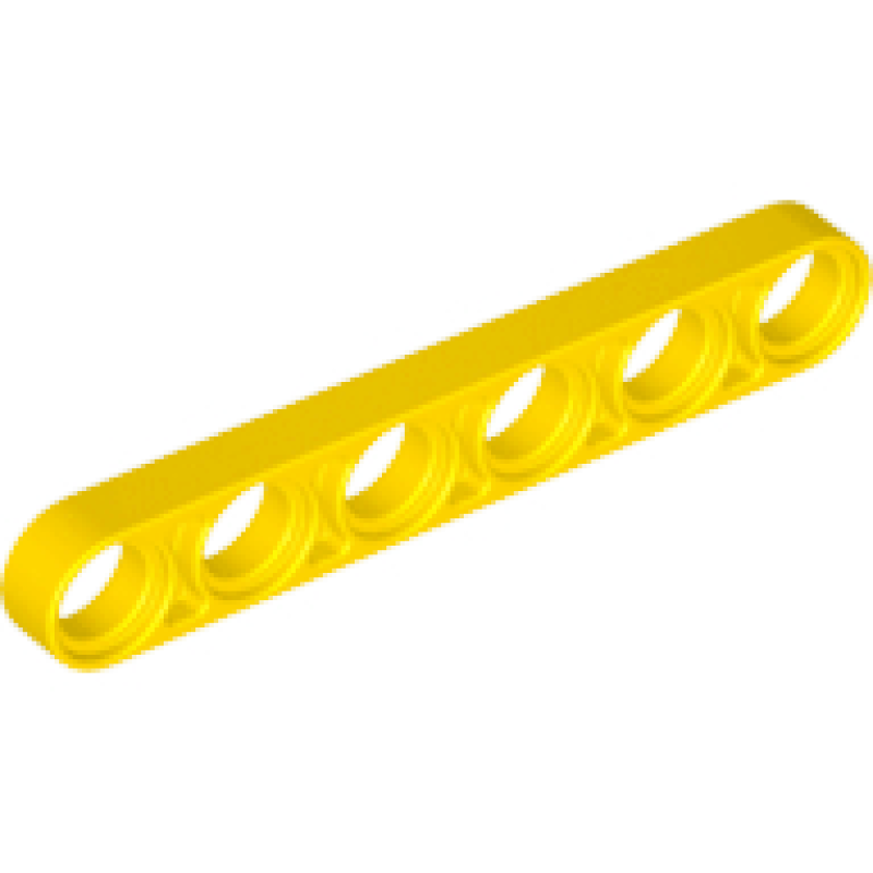 Technic, Hefbalk Dun1x6 Yellow